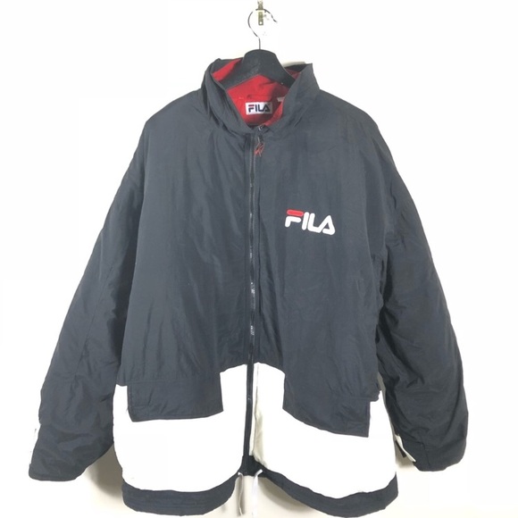fila puffer jacket vintage